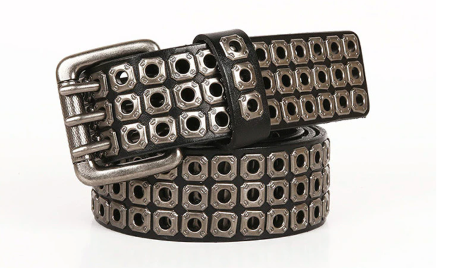 Punk Rivet Men Rock Style Belt - FanFreakz