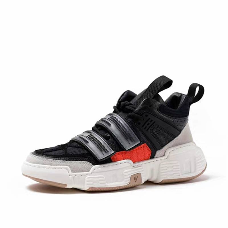 Outdoor Flyknit Respirant Trend Strap Casual Men Sneaker