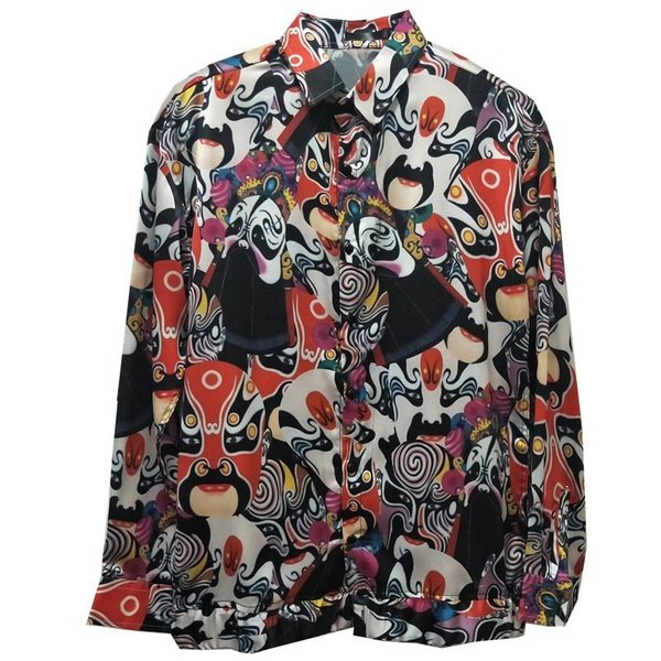 Mix Casual Printed Men Long Sleeve Shirts