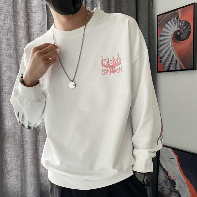 Alas traseras y prendas de punto de poliéster con estampado de letras