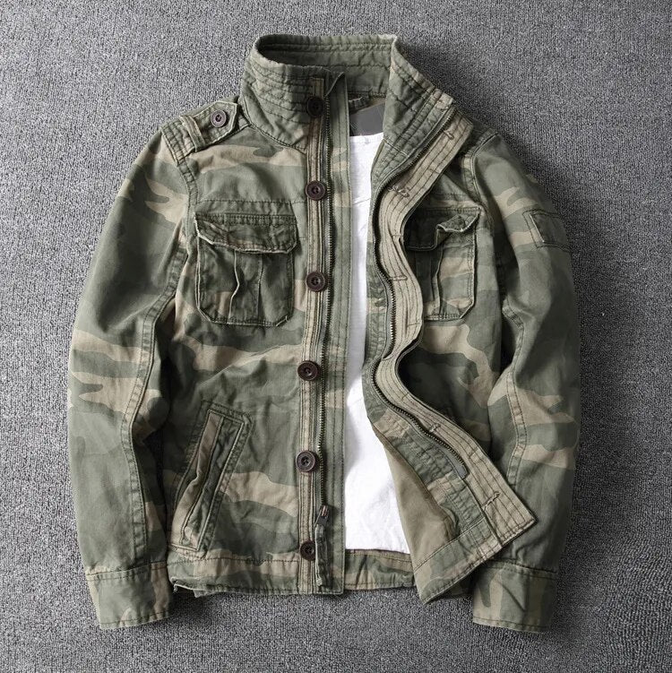 Camouflage Sportswear Thick Jacket