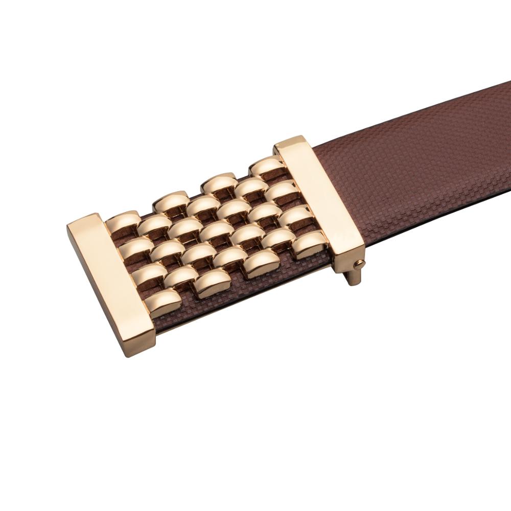 Net Style Gold Color Alloy Buckle Men Belt