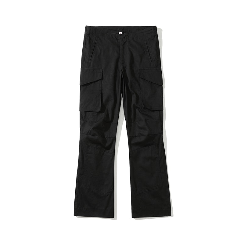 Pantalon rétro avec poches zippées à l'arrière