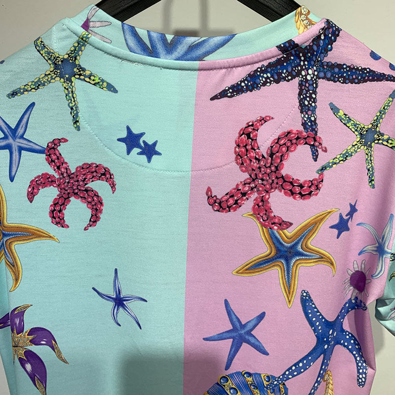 Ocean Universe Printed Men T-Shirt