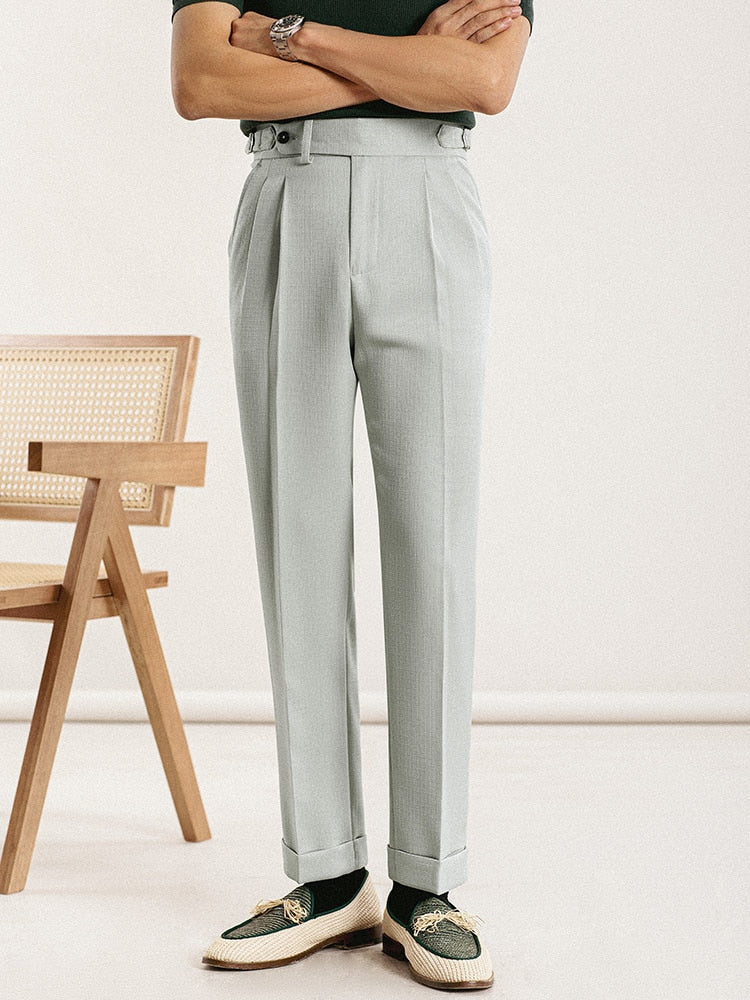 Sand Fawn Solid Trouser