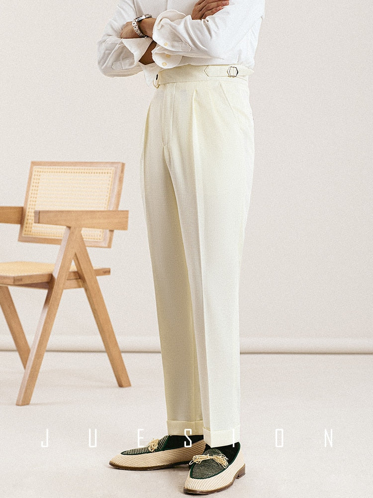 Sand Fawn Solid Trouser