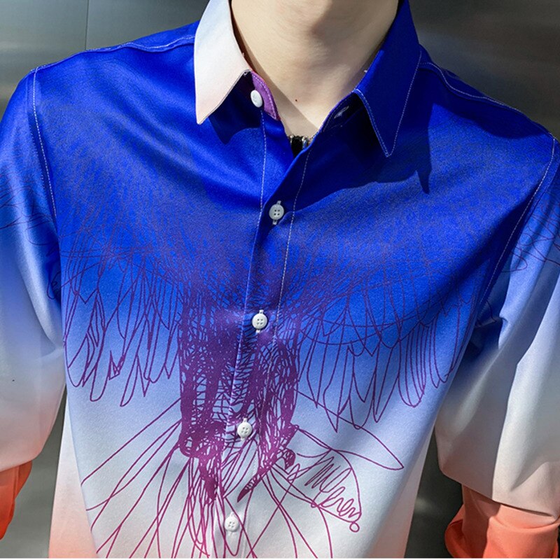 chemisier social coréen à manches longues