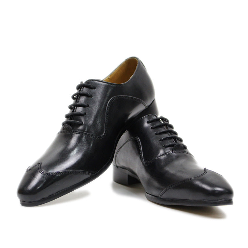 Classic Genuine Leather Black Brown Formal Men Shoes