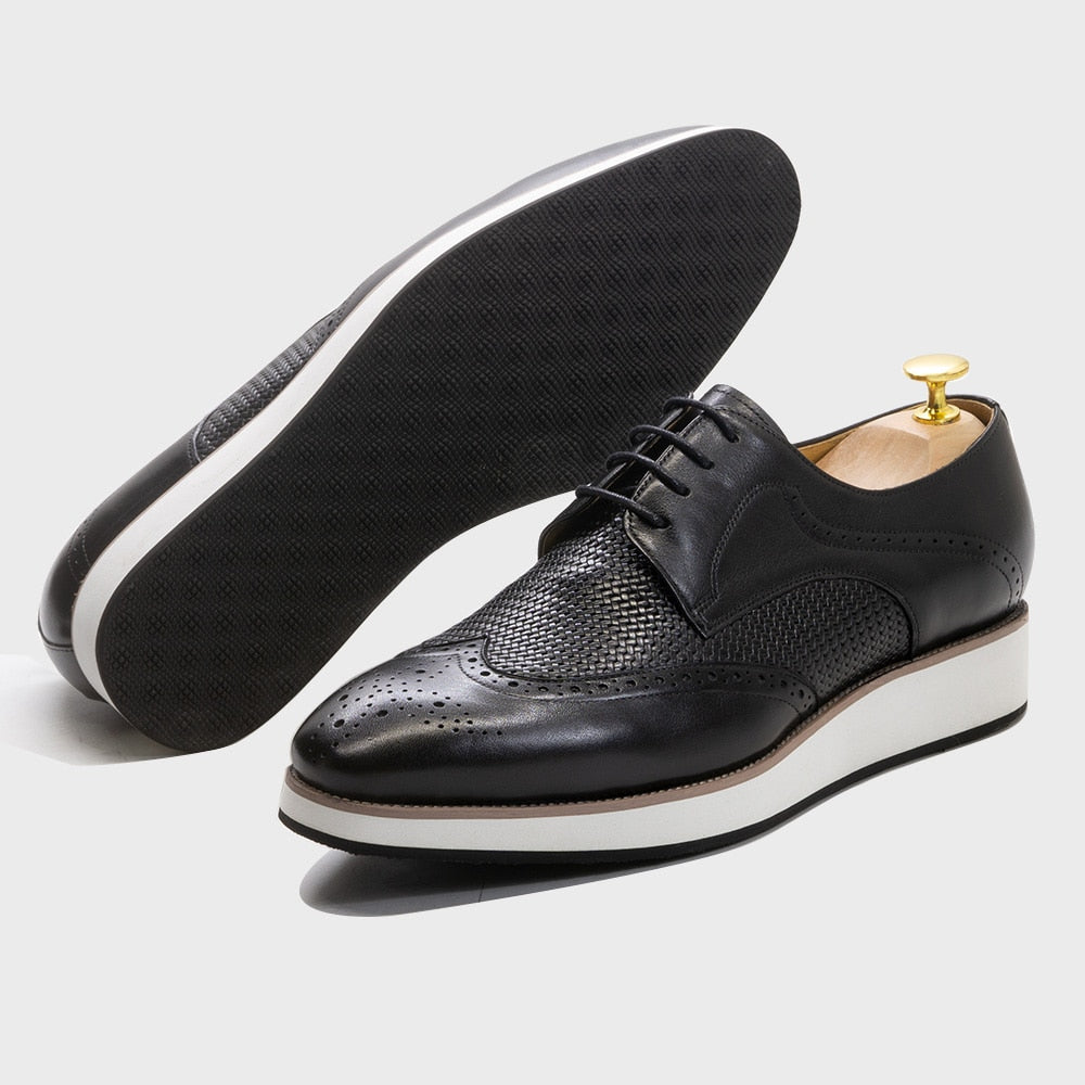 Classic Wingtip Derby Shoes