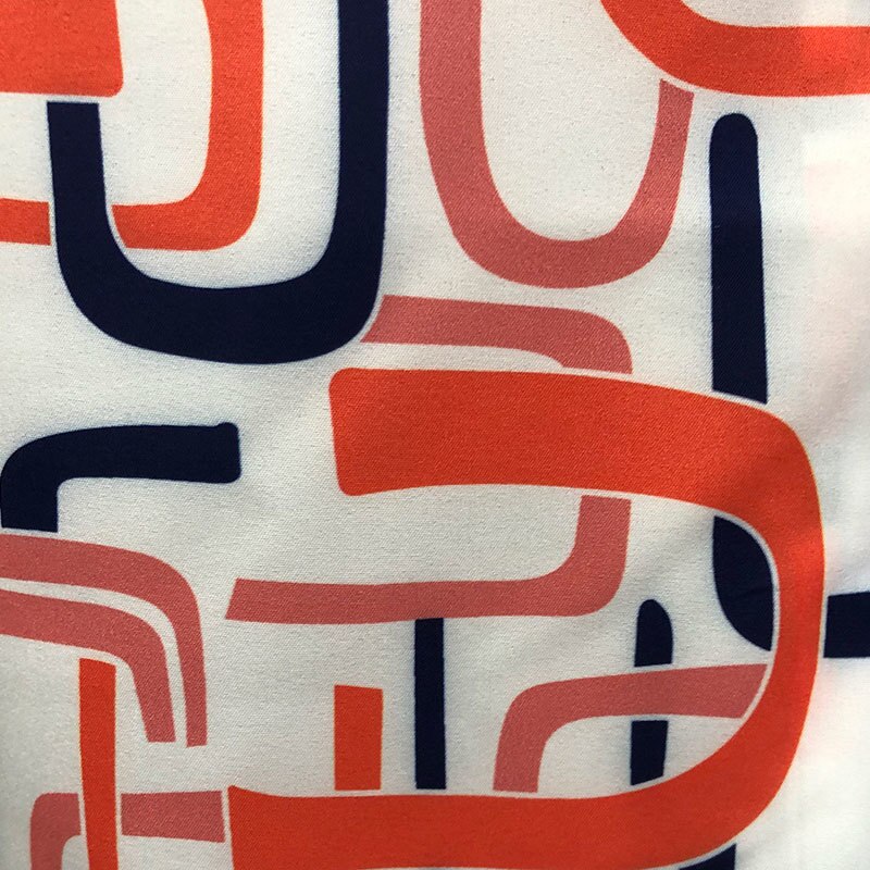 Colorful Geometric Print Pattern Shirt