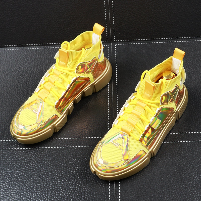 Luxury Casual Breathable Sock High Top Youth Style Men Sneaker