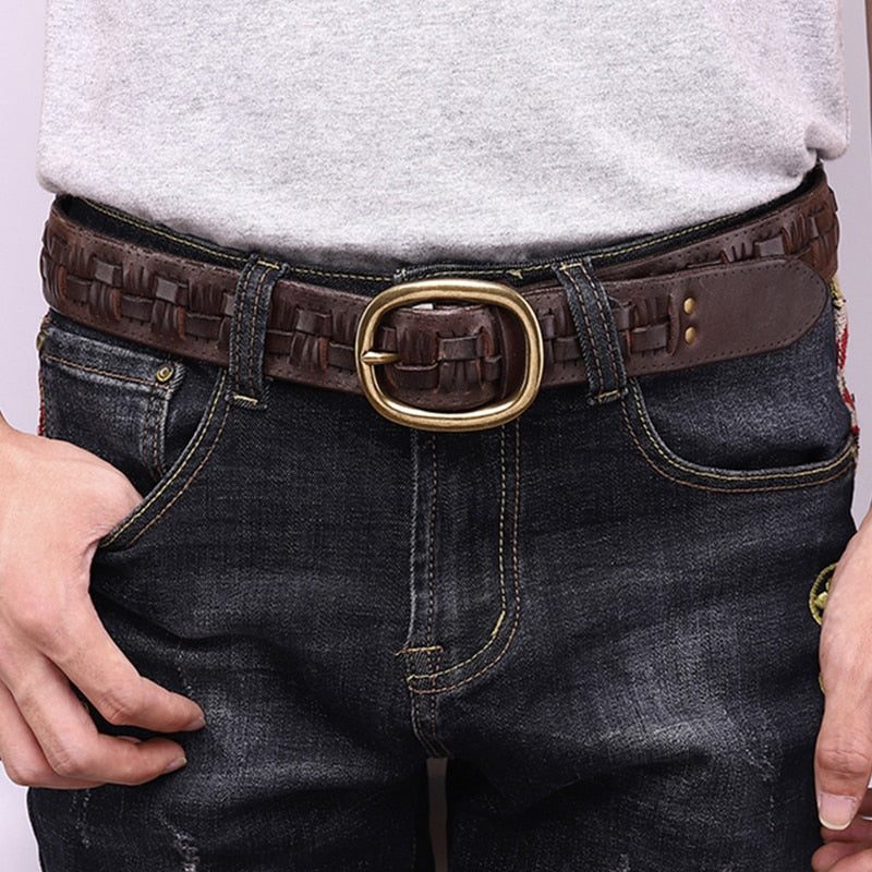 Cinturón de moda vintage clásico de lujo