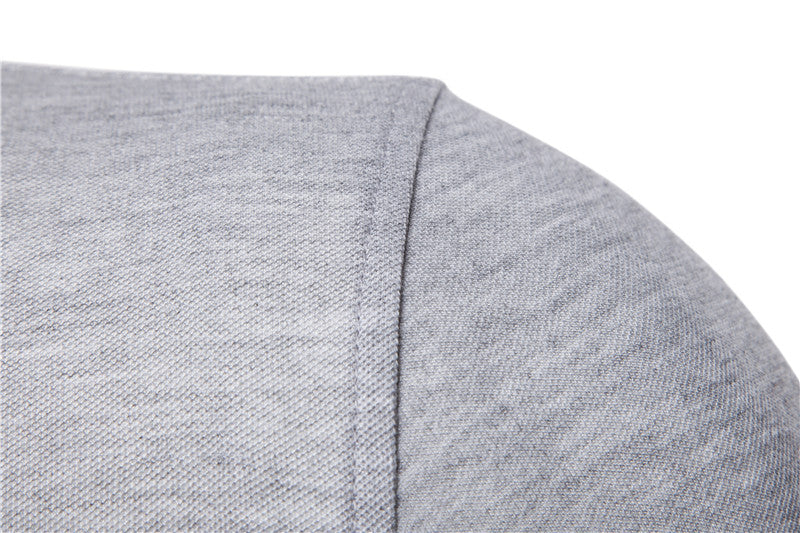 Solid Cotton Giraffe Embroidery Polo Shirt