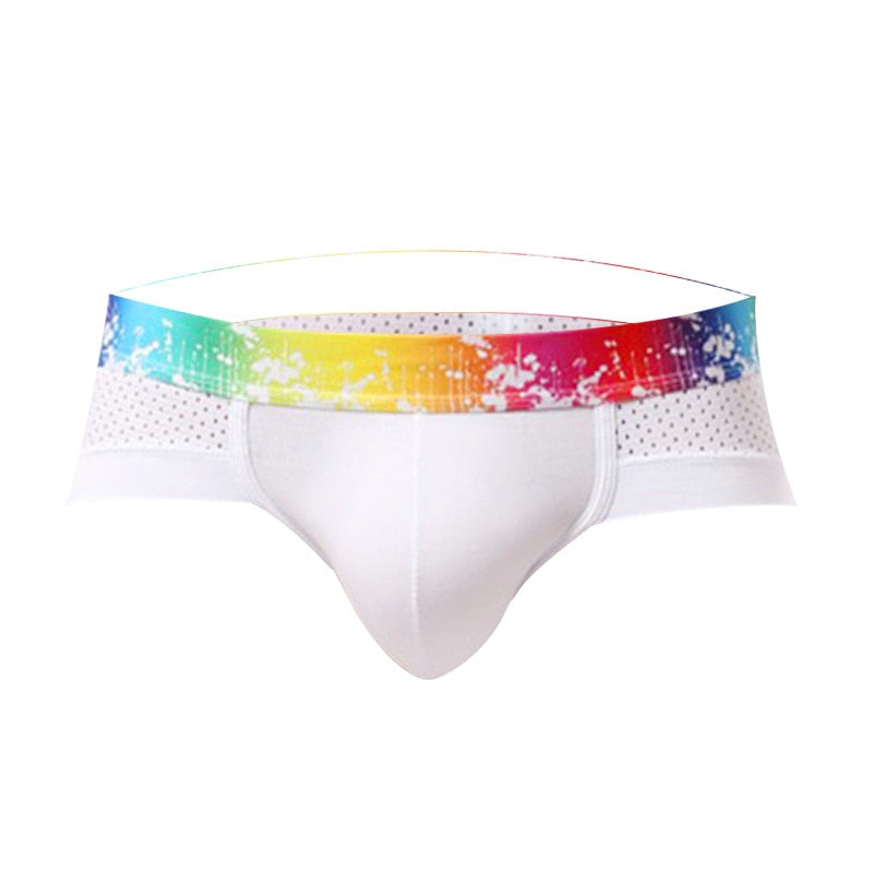 Rainbow Waistband Style Man Brief