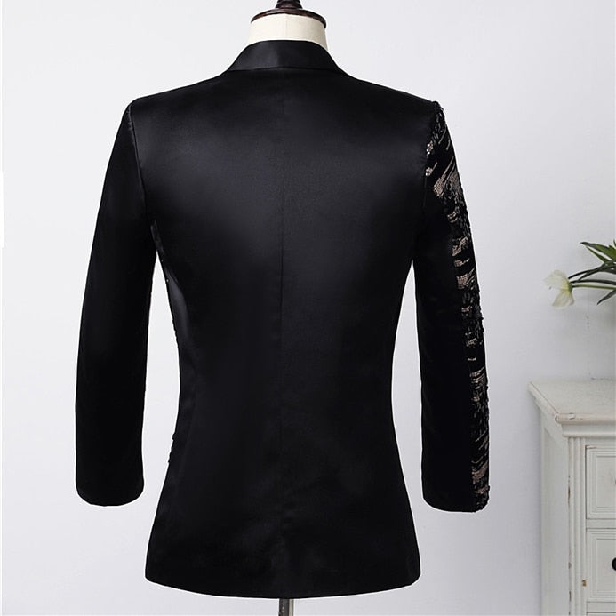 Elegant Party Nightclub Singer Performance Blazer