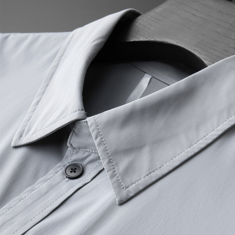 Chemise Grise Imprimée & Décoration Strass