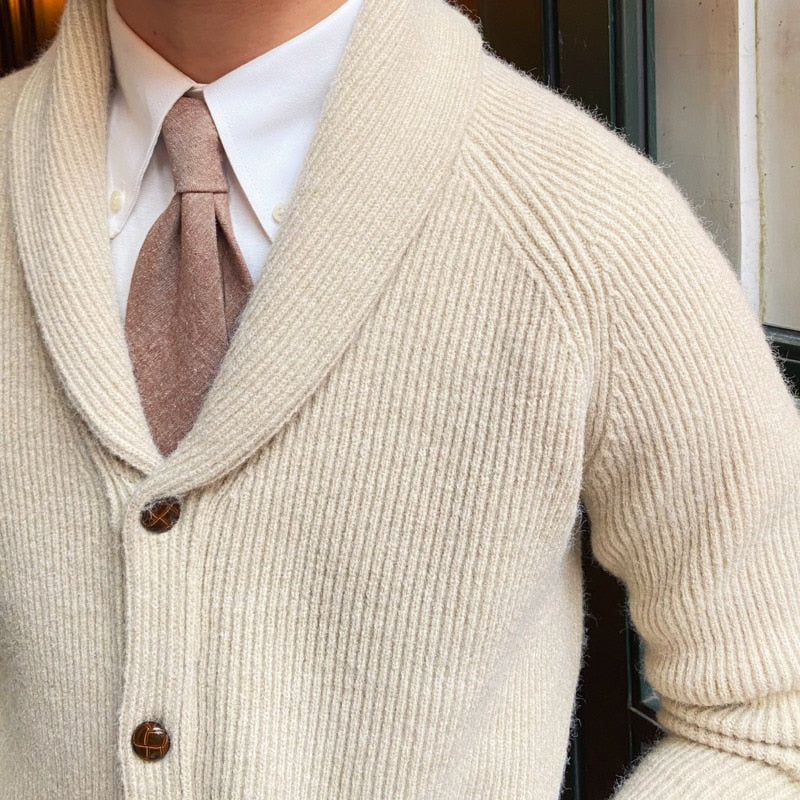 Newburyport Shawl Lapel Cardigan