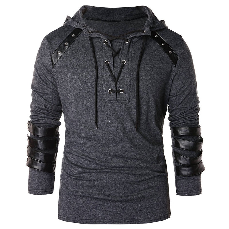 Fashion Full Sleeve Drawstring Hoodies