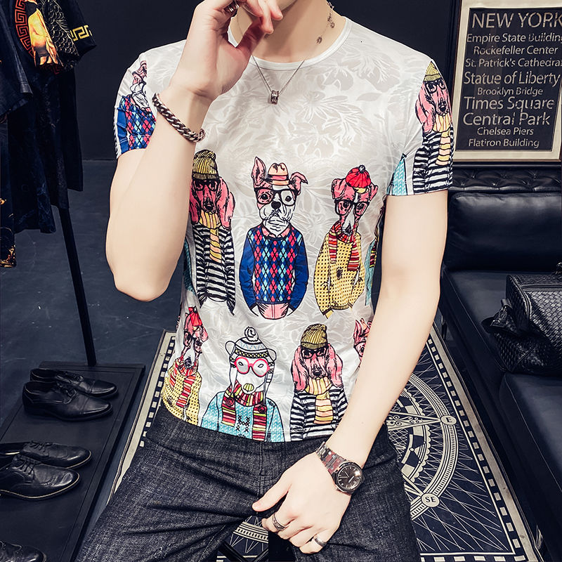 Urban Dogs Printed T-Shirt