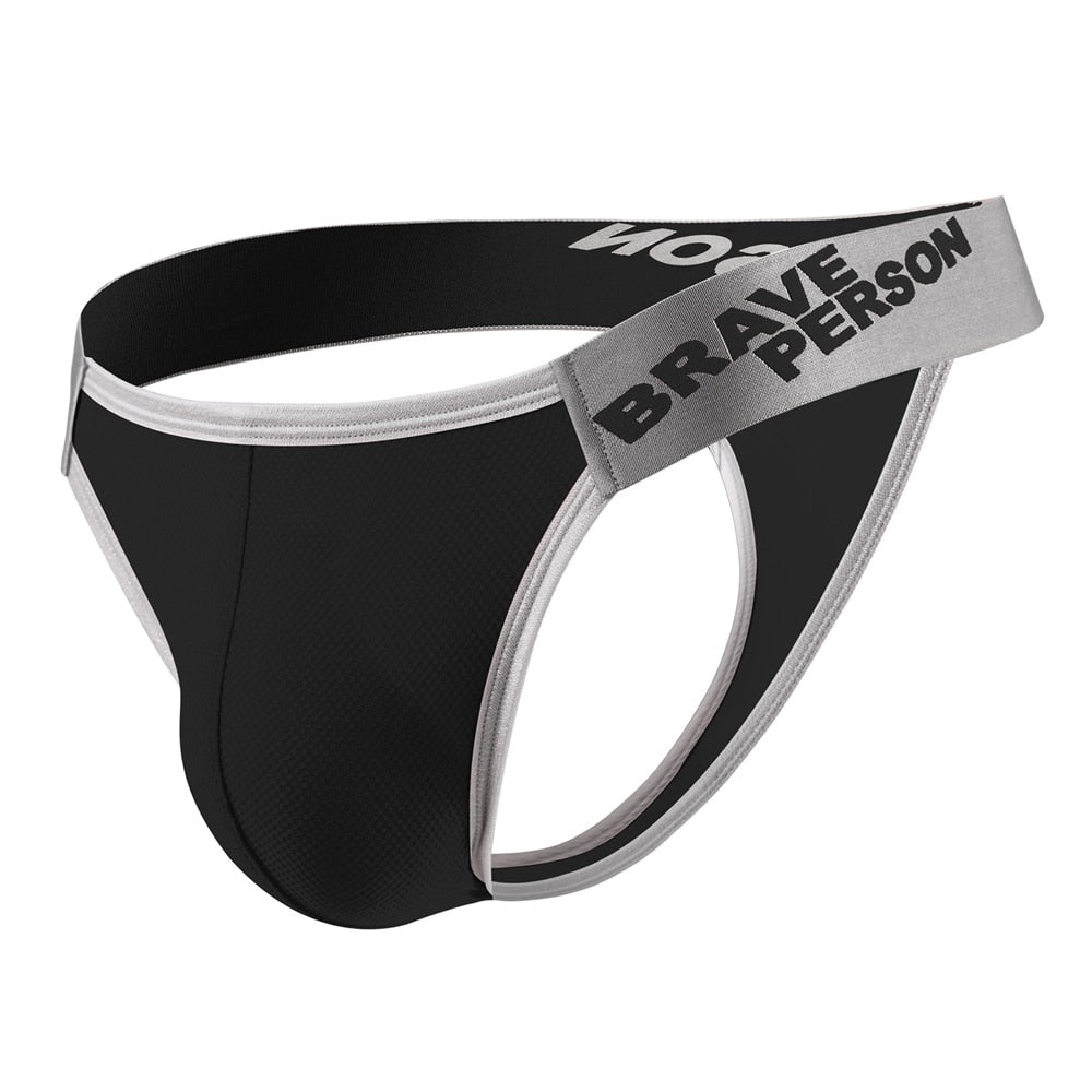 3-in-1 Nylon Spandex Briefs Underwear