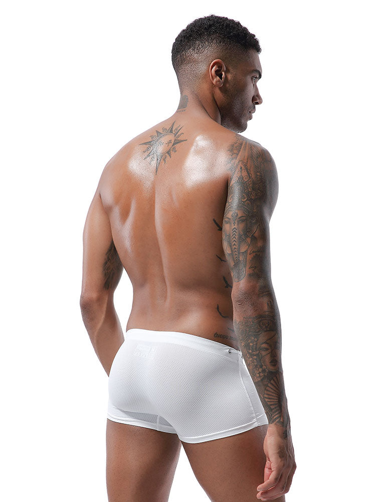 Dots Polyester Drawstring Boxer