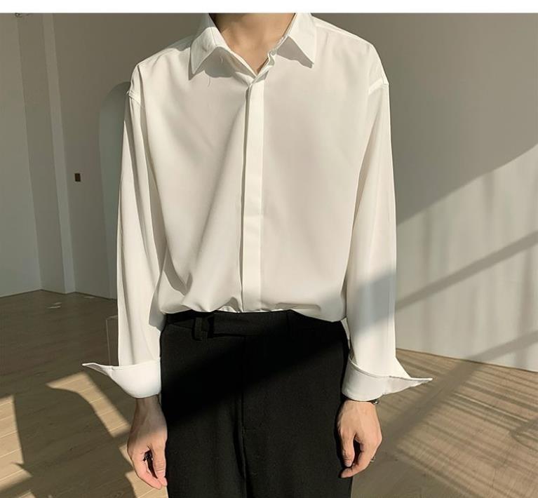 Camisas Harajuku de seda