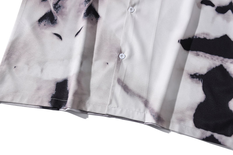 Vintage Roman Printed Grey Shirts