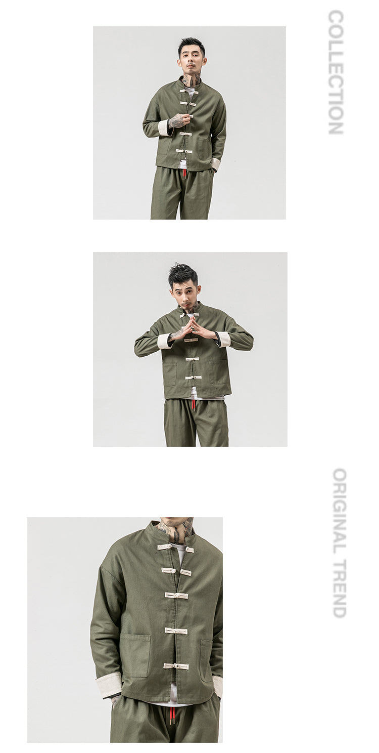 Chinese Traditional Style Solid Outer