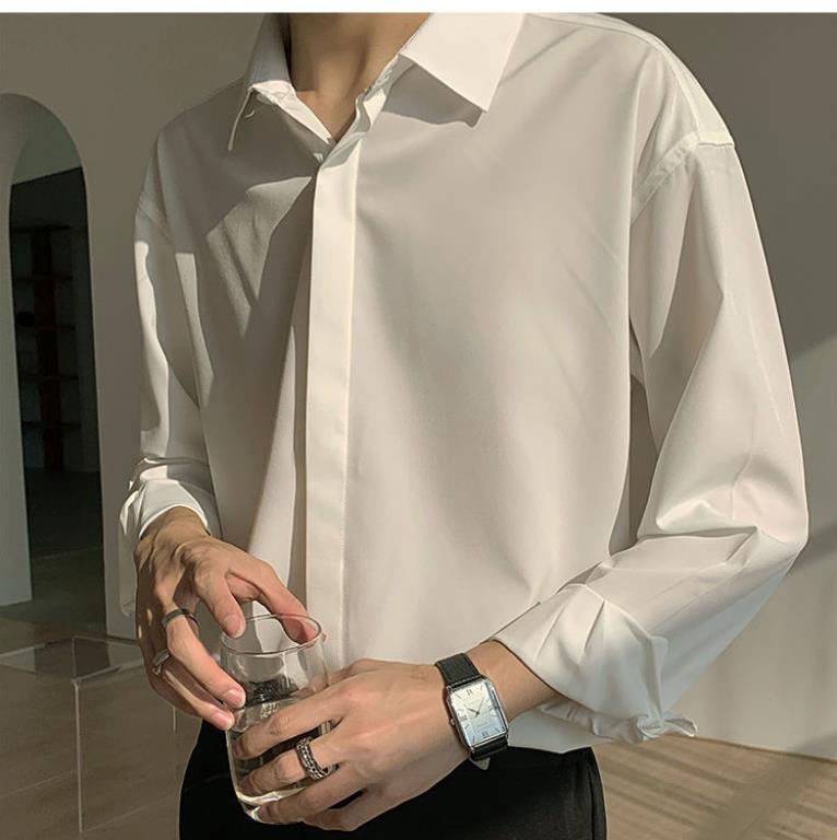 Camisas Harajuku de seda