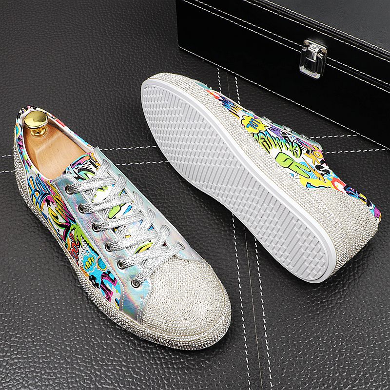 Casual Funky Multi-Color Street Style LOL Sneakers