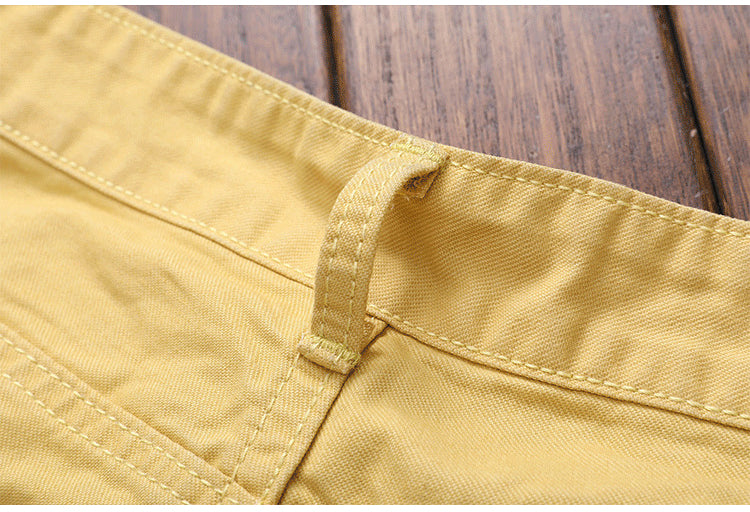 Chair and Bird Scenery Silhouette Jeans