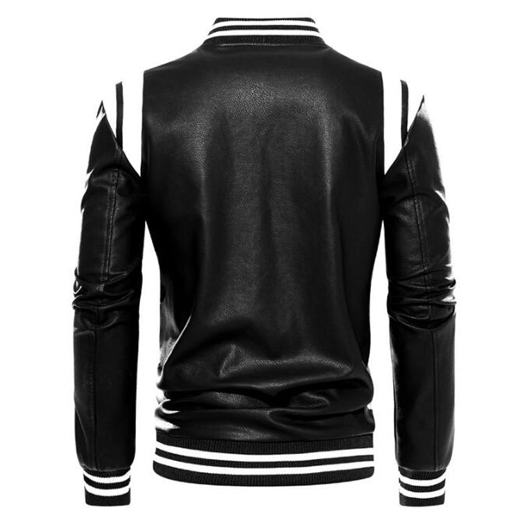 Casual Biker Leather Jacket