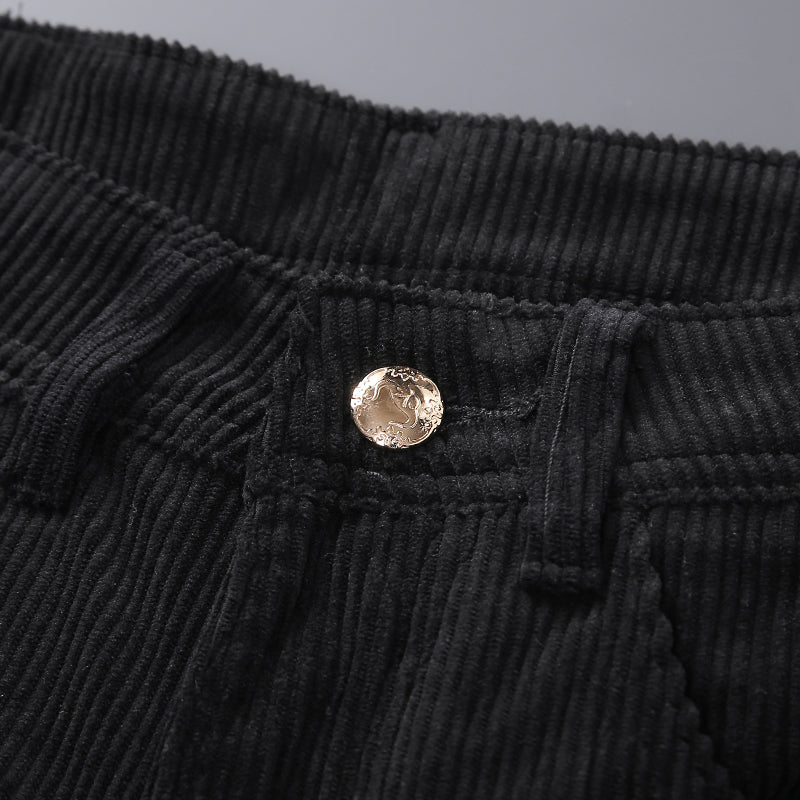 Oriental Style Rooster Embroidery Decorated Pants