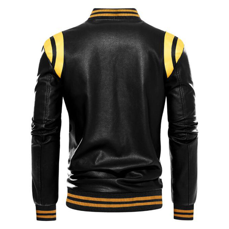 Casual Biker Leather Jacket