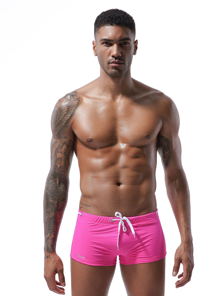 Dots Polyester Drawstring Boxer