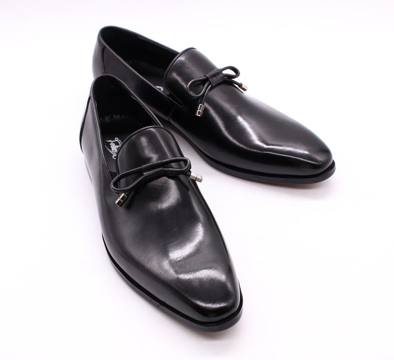 Luxury Men's Shoes Genuine Leather Slip On Black Brown