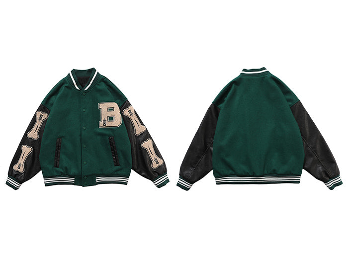 Varsity Baseball Bomber Jacket