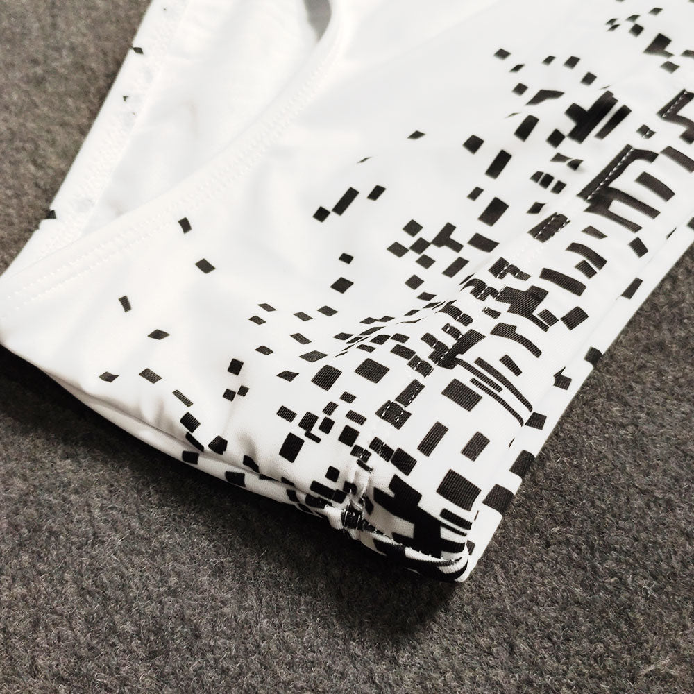 Pixel Pattern Style Sporty Brief