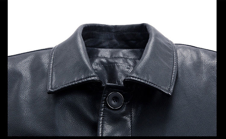 Abrigo suave Raven Shine Button