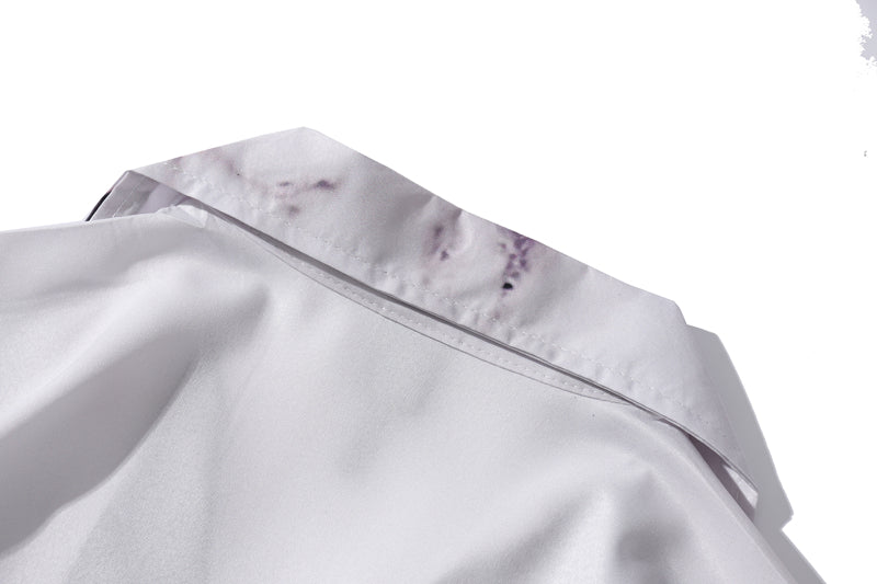 Vintage Roman Printed Grey Shirts