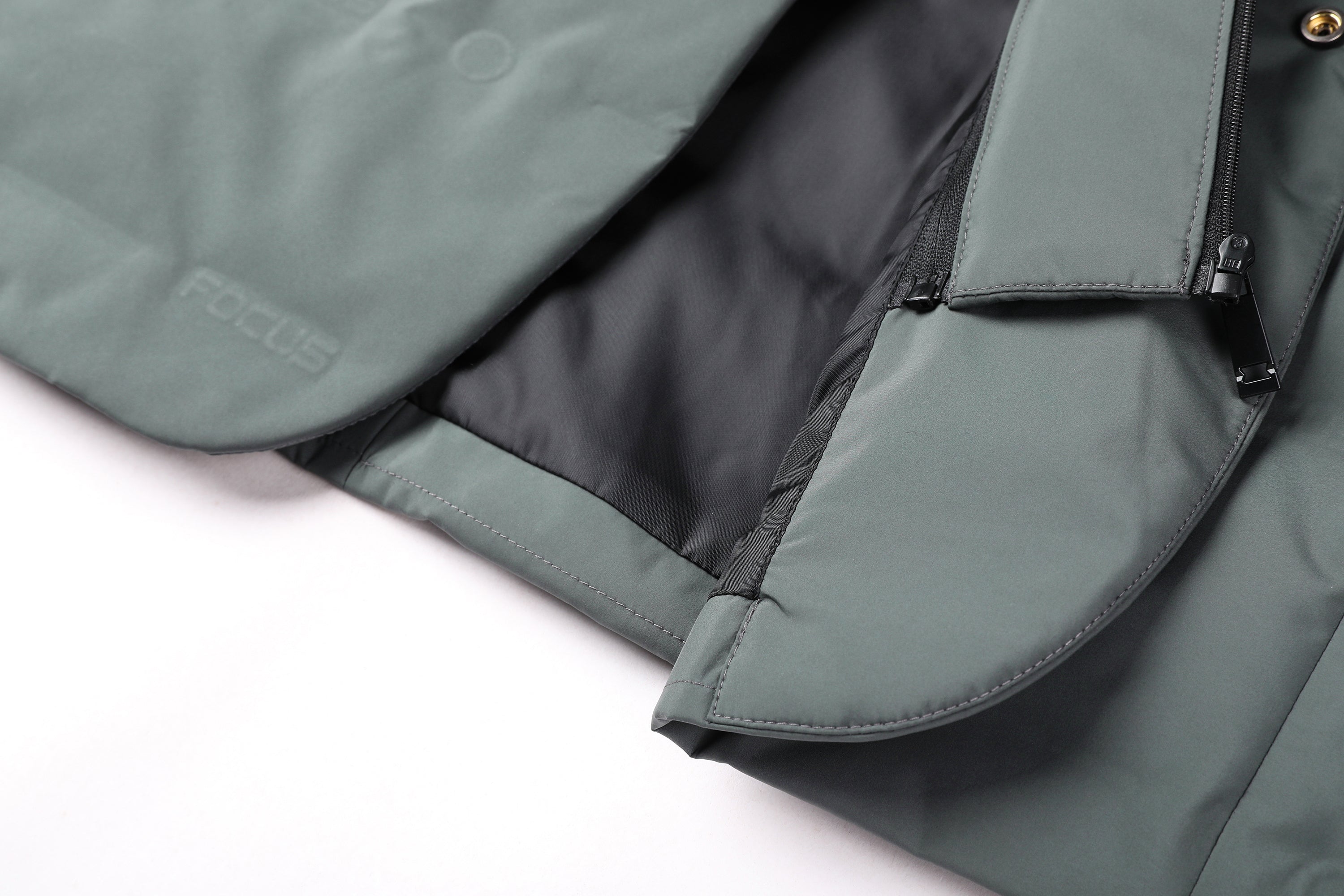 Padded Button Lapel Blazer