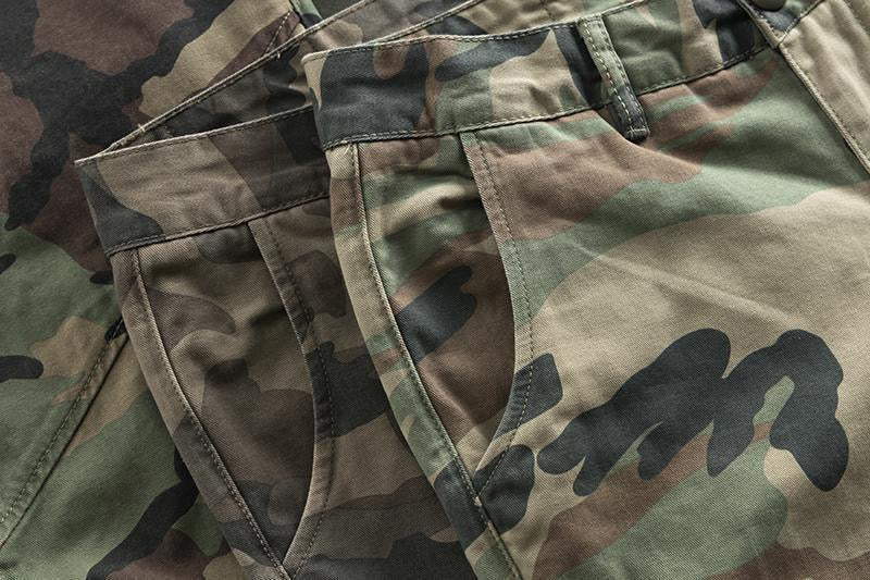 Polyester Camouflage Jogger Pants