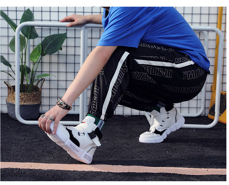 Casual with Band Lace Hasp Men Sneaker - FanFreakz