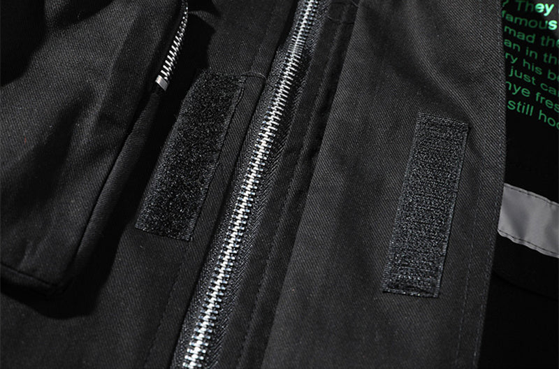 Blouson aviateur multi-poches style pilote pour hommes