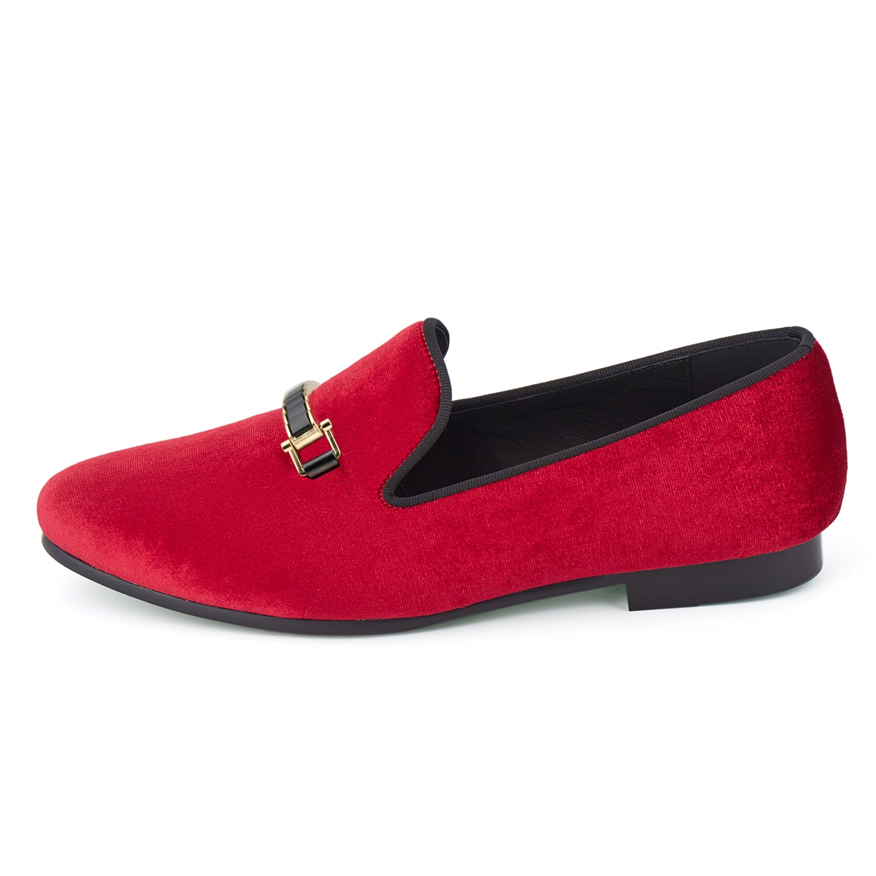 Unique Elegant Buckle Men Loafer Shoes