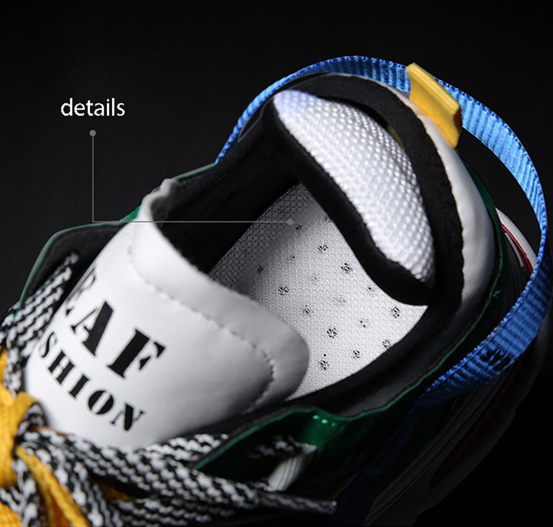 Hip Hop Style Sporty Lace Up Men Sneaker