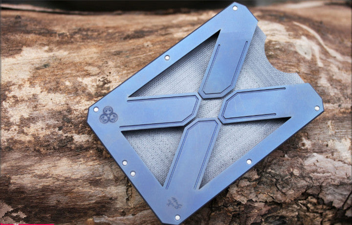 Storm Pure Titanium Alliage Clip Multifonction Hommes Portefeuille Multifonction Titulaire De La Carte Homme Cadeau