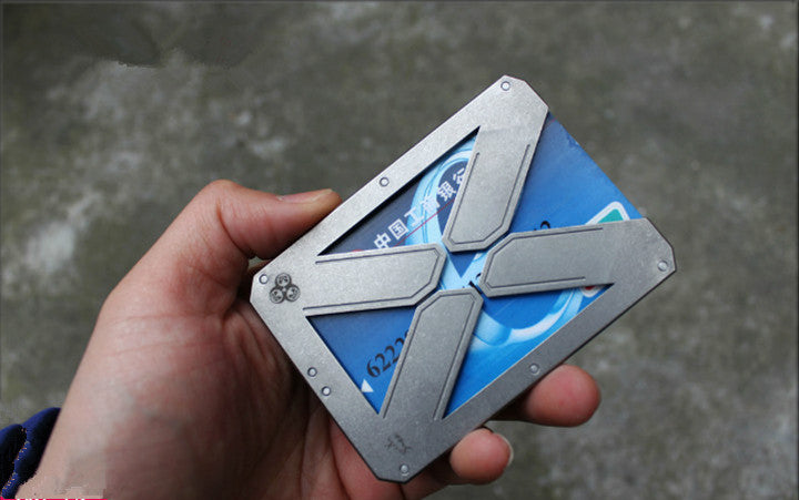 Storm Pure Titanium Alliage Clip Multifonction Hommes Portefeuille Multifonction Titulaire De La Carte Homme Cadeau