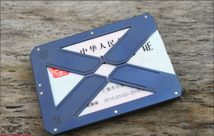 Storm Pure Titanium Alliage Clip Multifonction Hommes Portefeuille Multifonction Titulaire De La Carte Homme Cadeau