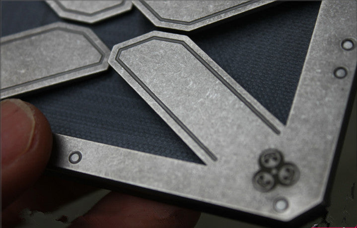 Storm Pure Titanium Alliage Clip Multifonction Hommes Portefeuille Multifonction Titulaire De La Carte Homme Cadeau